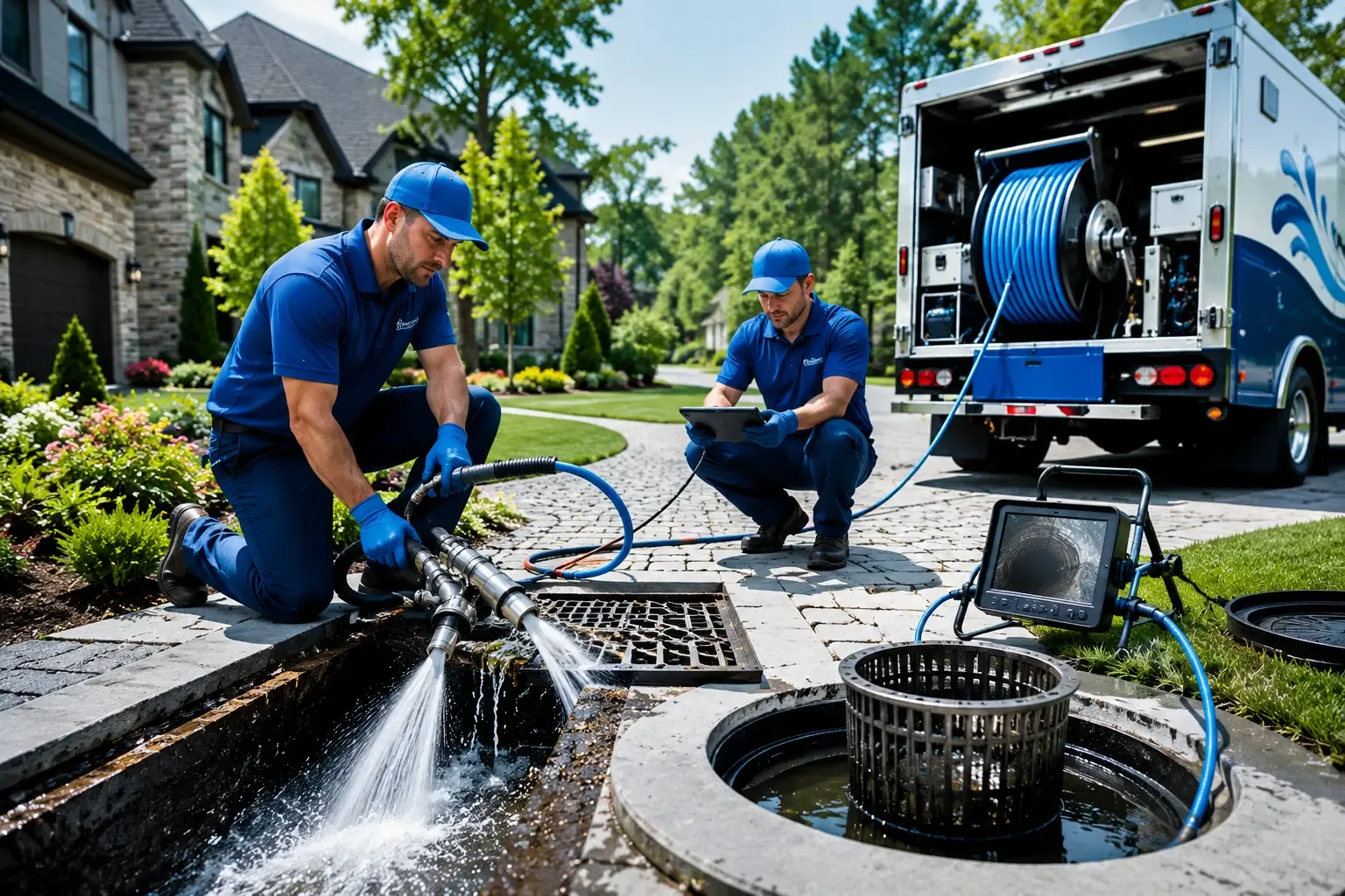 Local outdoor drain cleaning professionals in Calvert City, KY